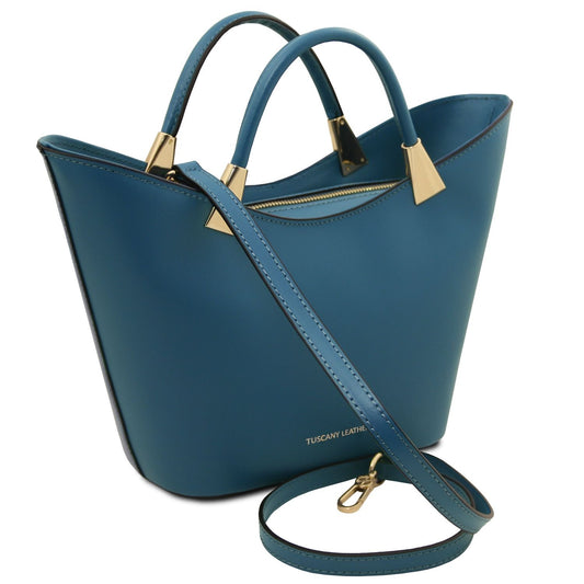 TL Bag - Geanta de mana din piele naturala